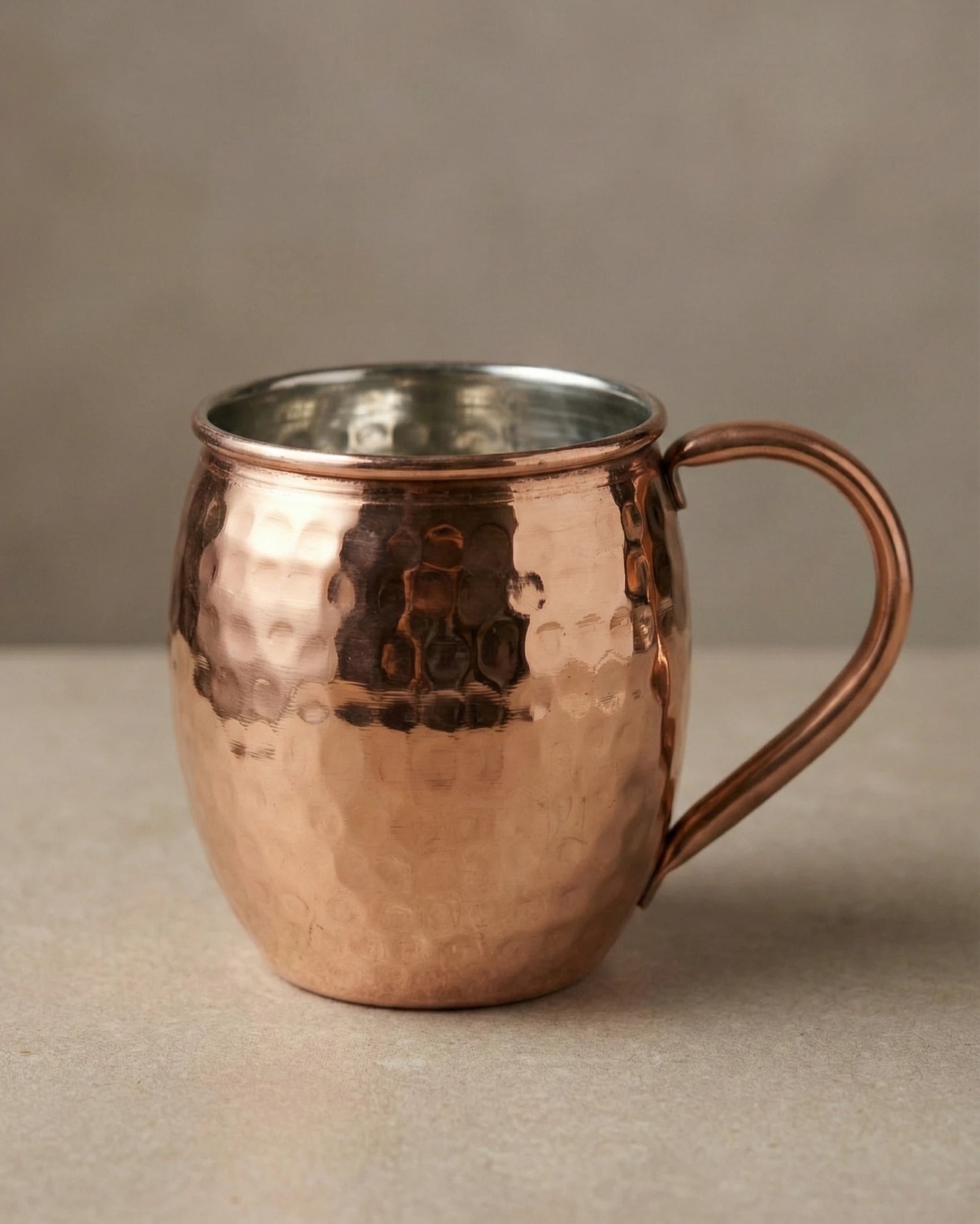 El Dövmesi Kızıl 300 ml Bakır Bardak