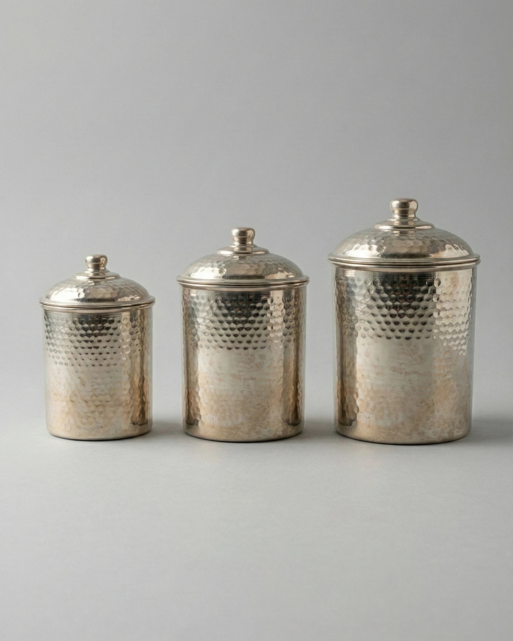 Dövme Desenli Beyaz Bakır Baharatlık - 14 cm