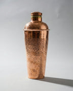Antep İşi Parlak Bakır Konik Matara (900 ml)